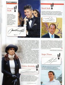 Revista Noticias: Análisis de famosos