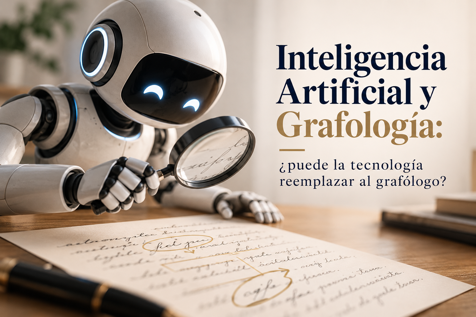 Inteligencia Artificial y Grafología: ¿puede la tecnología reemplazar al grafólogo?